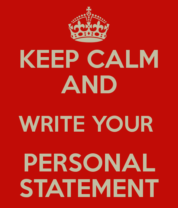 how to write a personal statement essay test